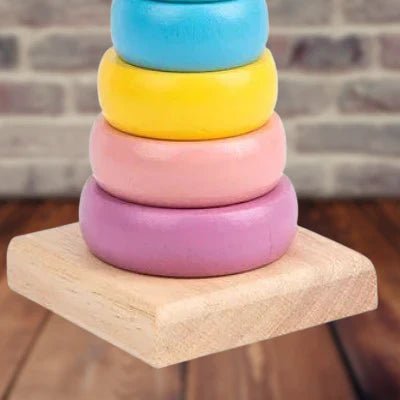 Jouet en Bois - WoodenToys™ - Tour Macaron - Bébé Savant