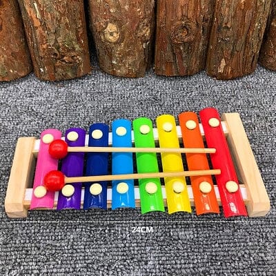 Jouet en Bois - WoodenToys™ - Xylophone - Bébé Savant