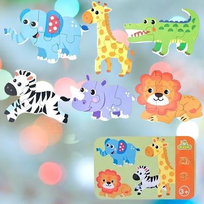 Puzzle Montessori - BabyPuzzle™ - Sauvage - Bébé Savant