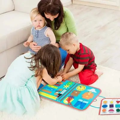 Tableau d'Activité Montessori - MontessoriBoard™ - Planète - Bébé Savant