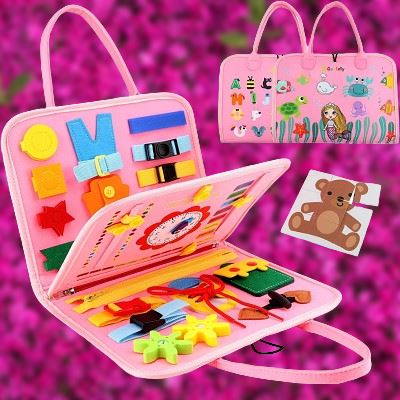 Tableau d'Activité Montessori - MontessoriBoard™ - Sirène - Bébé Savant