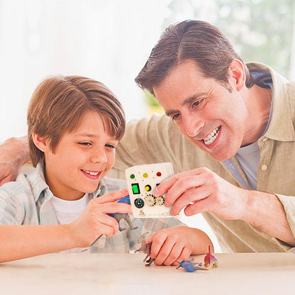 Tableau Montessori - BusyBoardCircuit™ - Boussole - Bébé Savant