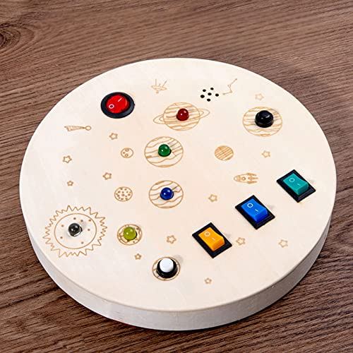 Tableau Montessori - BusyBoardCircuit™ - Firmament - Bébé Savant